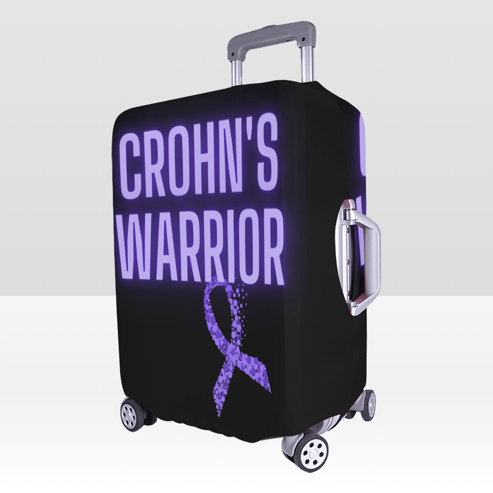 Crohn's Warrior Luggage cover